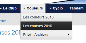 menu courses 2016